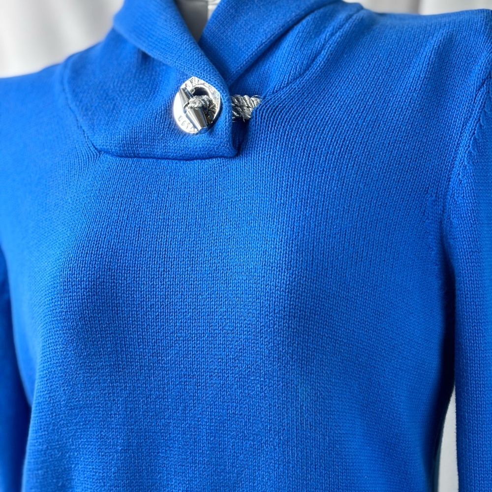 Lauren By Ralph Lauren Royal Blue Nautical Sweater